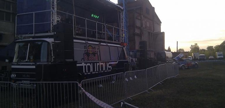 Red Bull Tourbus – nagłośnienie